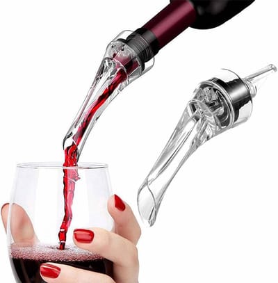 Decanteer karaf wijn - Wijnbeluchter - Beluchtende Schenktuit - Wijn accessoires - Rode Wijn Schenker - Rode Witte Wijn Decanteren - Elegante Eenvoudige Karaf - Kerstcadeau - Kerstversiering - Kerst