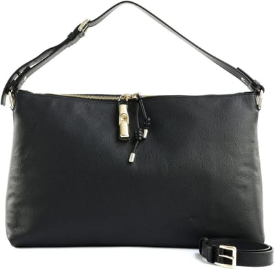 FURLA schoudertas Debby Soft Shoulder Bag Nero zwart