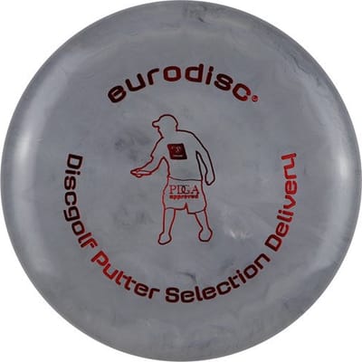 Discgolf disc Eurodisc Discgolf putter high quality Marble grey EDDGSLGYMMDL Grijs 23 cm
