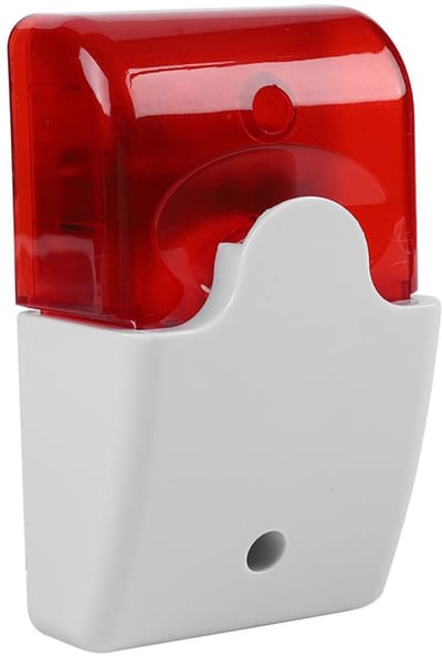 Dailygoody - Wired Strobe Sirene - 12V DC 110dB Alarm - Perfect voor Thuis en Bedrijf - Veiligheid en Beveiliging - LED Verlichting - Alarm Systeem -
