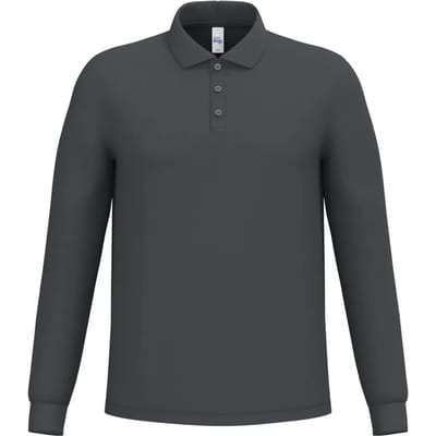 Polo met lange mouwen iDeal Basic Brand