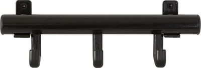 V-part - Wandkapstok Techno 3 - Steel - zwart
