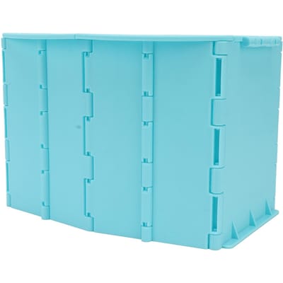 Toilettes Portables pour Enfants Pliables Portables Nettoyage Facile Toilette d'Apprentissage Potty en ABS pour Urgence Extérieure Camping blue
