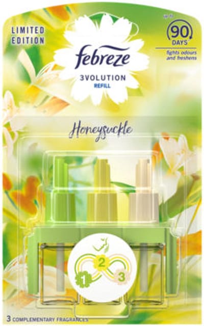 3volution Navulling - Febreze Kamperfoelie - Lente | Luchtverfrisser Lentegeur - Limited Edition