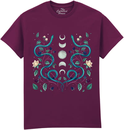 Slang Maan Serpent Moon The Coloured House T-shirt M