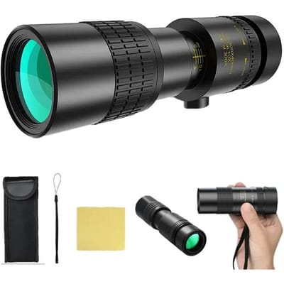 10-300X Zoom Metaal HD Bak4 Krachtige Verrekijker Lange Afstand Kwaliteit Draagbare Professionele Telescoop Monoculair voor Jacht