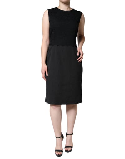 Kanten Sheath Jurk