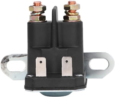 Dailygoods- Magneetstarter Eenvoudig te installeren - Magneetventiel 725-04439A - Betrouwbaar voor grasmaaiers - Messing materiaal - Geschikt voor ATV's en bedrijfsvoertuigen - Duurzaam en corrosiebestendig - Startmotor