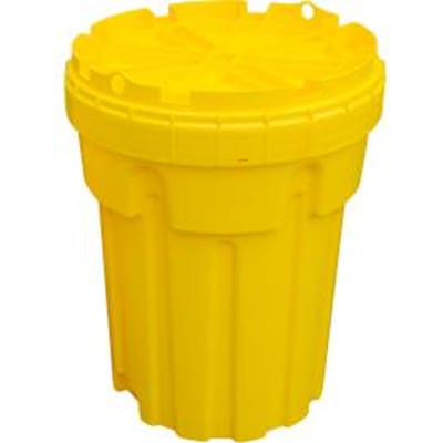 Veiligheidsvat, met UN-goedkeuring 1H2/X170/S + AA10183, met schroefdekselsluiting, voor 114 liter, stapelbaar, HDPE, geel