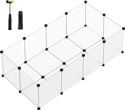 Parya Pets - Huisdierkooi - Incl Bodem - 20 panelen - Voor kleine dieren
