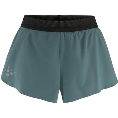 Craft Pro Hypervent Split 2 Hardloopshorts Dames-Blauw