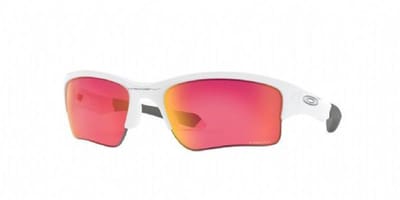 Oakley Quarter Jacket - Zonnebril - Polished White - Prizm Field - ASIAN FIT ( VALT KLEIN)