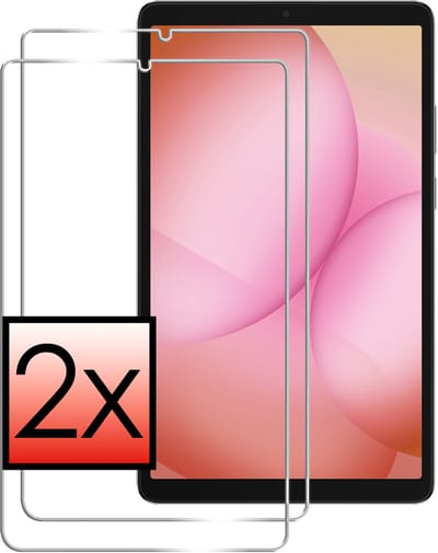 Screenprotector - 2 Stuks - Geschikt voor Samsung Galaxy Tab A11 - Extra Sterk - Beschermglas - Gehard Glas - Tempered Glass - Screen Protector - Bescherm Cover