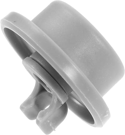 Vaatwasser Rolletjes - Onderste rek wiel - Vaatwasser Reparatie - Verbeterde Stabiliteit - 3.5 cm - Grijs