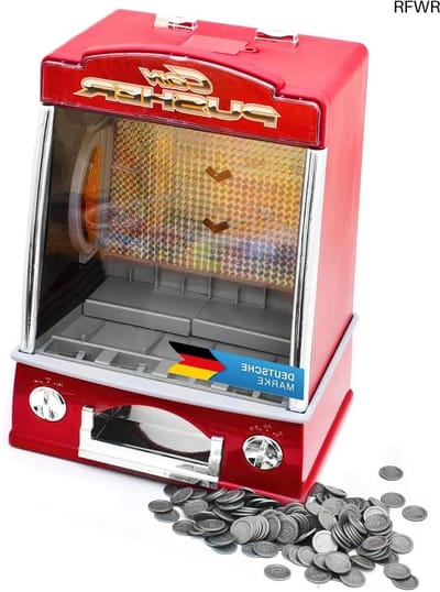 RFWR Munten Pusher Machine - Casino gokautomaat met geluid en lichteffecten