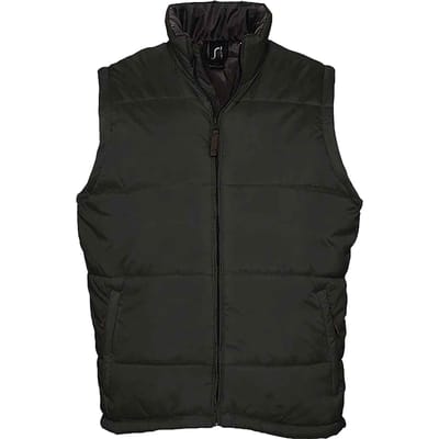 SOLS Unisex Warm Gilet voor volwassenen (Zwart)