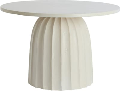 Light&living Bijzettafel Ø60x38 cm VEGLIA crème