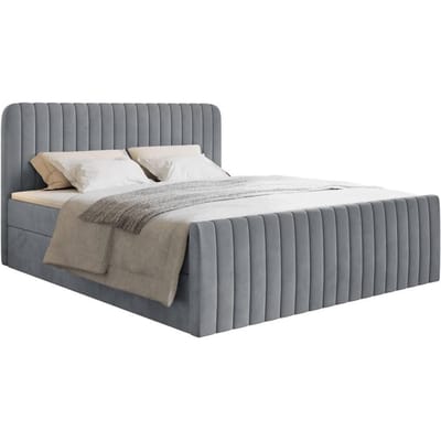 Boxspring Adrien velvet met opbergruimte 200x200 | NADUVI Collection