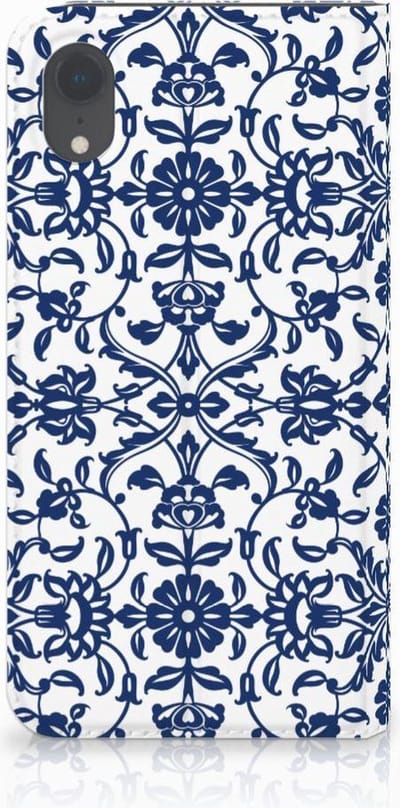 Apple iPhone Xr Smart Cover Flower Blue