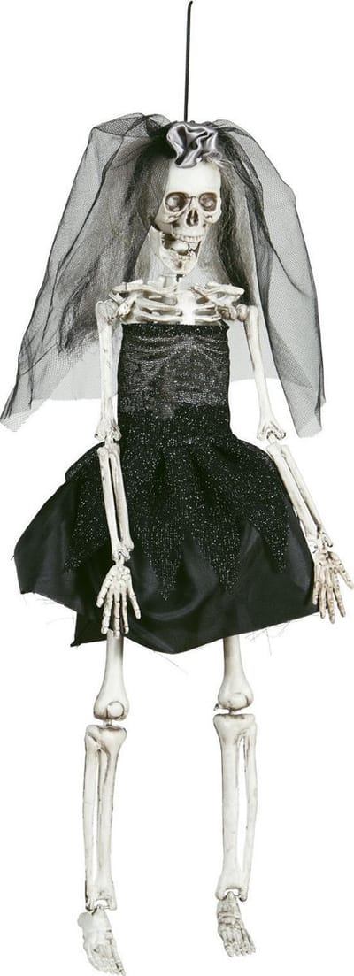 WIDMANN - Bruid skeletten versiering Halloween