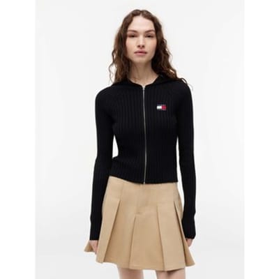 Sweater Tommy Jeans Tjw Hood Zipper Rib