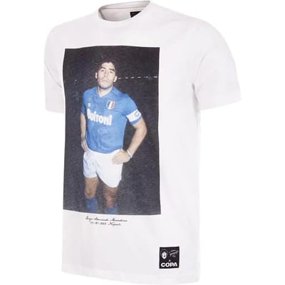 COPA Football - Maradona x COPA Napoli Thuis - T-Shirt - Heren - S - Wit