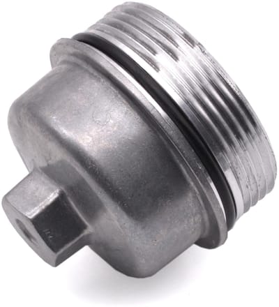 Dailygoods- Filterdop Aluminium - Voor Alfa Romeo 159 - Voor Chevy Aveo/Cruze - Voor Fiat Croma - Voor Opel Agila/Astra - Onderdeelnummer 55353325 - Oliekoeler