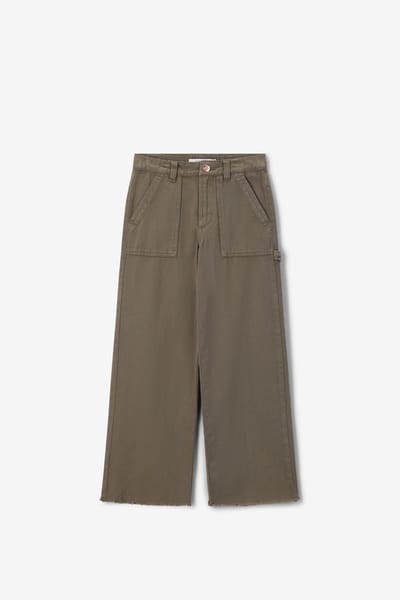 Sissy-Boy - Donkergroene cargo broek