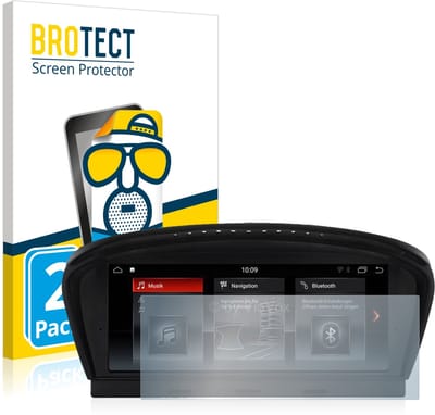 BROTECT - Screenprotector voor BMW 3 E93 2005-2008 VioVox 8210 8.8" - Folie Beschermfolie matte 2 Stuks