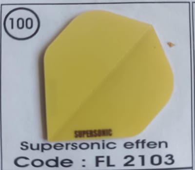 Dart Flights - 10 sets (30 stuks) - 100 micro - Supersonic - FL2103