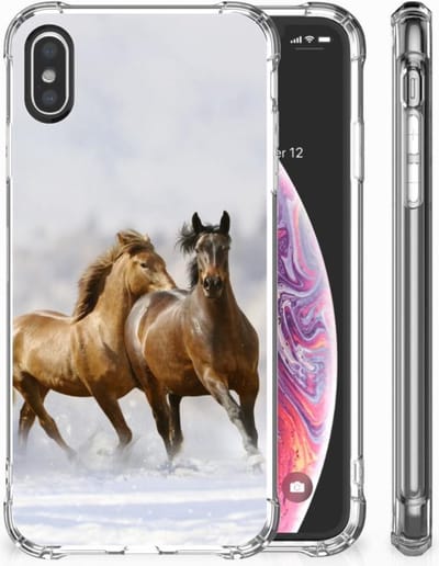 Apple iPhone X | Xs Case Anti-shock Paarden