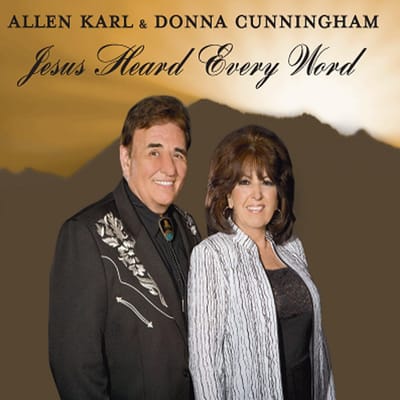 CD ALLEN KARL; ALLEN KARL & DONNA CUNN - Jezus Hoorde Elk Woord GEEN Japan Muziek Anderen Gebruikt black
