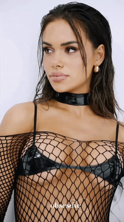 Obsessive - Sashalla 4-delige Set - Zwart