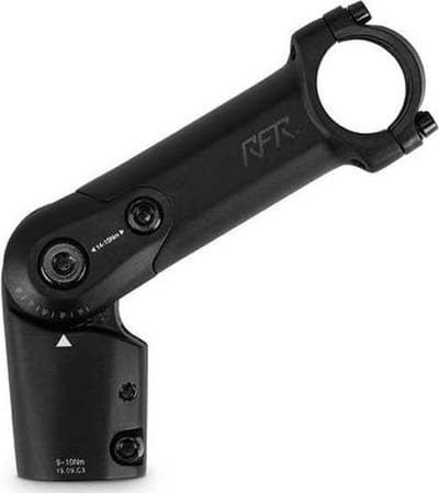 Cube RFR Pro Stuurpen - 110 mm - Stuurnok - Stuurklem 31.8 mm - Verhoogd en Verstelbaar - Aluminium - Zwart
