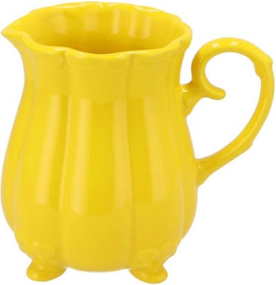 Can you feel it vase yellow 15x11x15cm
