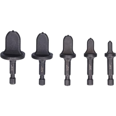 5-delige Buisexpander Set 14 inch Zeskant Handvat Hoge Koolstofstaal Buisvervormingsbits voor Airconditioner