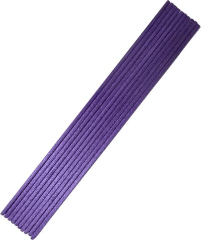 Luxe Losse Aromatherapie Geurstokjes - 25 Stuks - Paarse Vezel - 26cm x 4mm - Geurverspreiders - Navulling Geurstokjes Paars - Diffuser