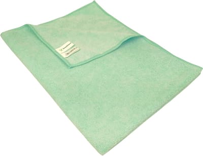 Famiflora microvezel dweil 80 x 60 cm - Set van 4 - 300gr/m² - Warpdoekjes - Absorbeert grondig zodat vloeren snel schoon en droog zijn - Duurzaam materiaal dat langdurig schoonmaakkracht behoudt