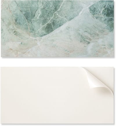 Decoratief zelfklevend vinylpaneel - voor hal 100x50 cm, natuursteenpatroon