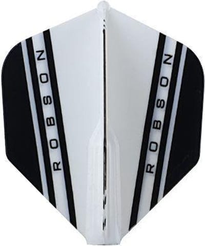 Bull's Robson Plus Flight Std. V - White - Dart Flights