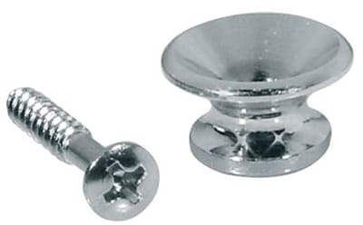 Boston EP-K-C Strap Buttons - Chroom, 13mm, 2-pack
