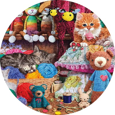 Ronde Teken Onderscheidende Puzzels voor Educatief Speelgoed Volwassenen Spellen Legpuzzel Huisdecoratie Knutselen Cadeau W14505WW-