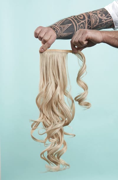 Hairdo - HairUWear – Simply Wavy Pony – paardenstaart extensions - 18inch (45cm)
