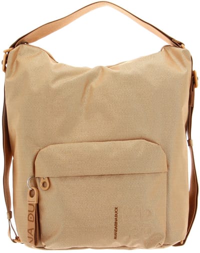 MANDARINA DUCK Rugzak Schoudertas MD20 Lux Backpack Mustard Lux Abrikoos