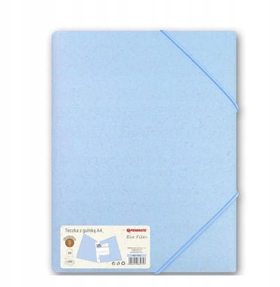 Penmate Blauwe A4 Map met Elastiek - 1 Stuk