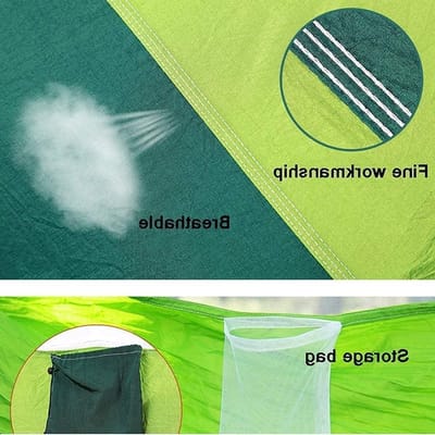Camping Hangmat - Reishangmat Muskietennet - Outdoor Ontspanning - Draagbaar Compact - N.v.t. - D