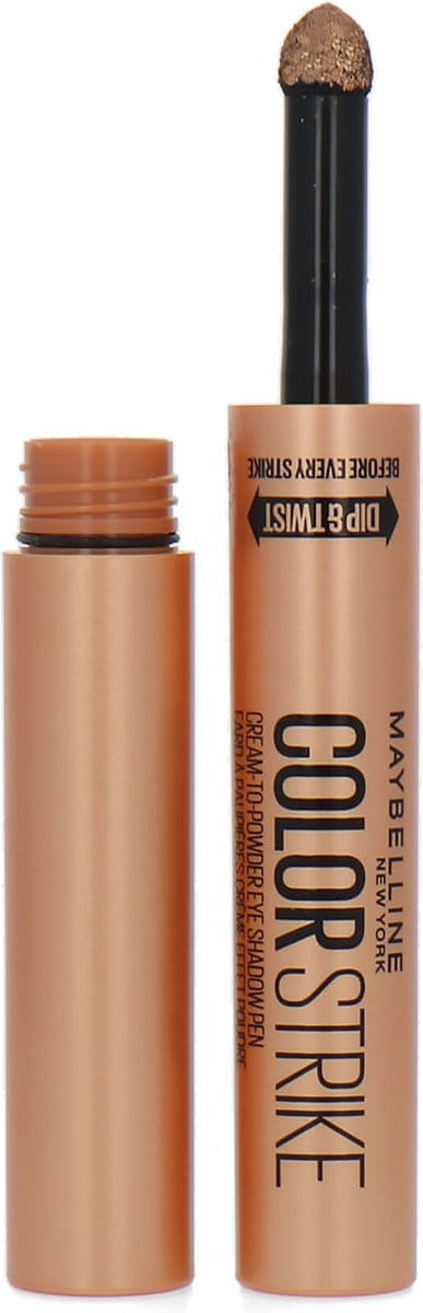 Maybelline Color Strike Cream To Powder Eyeshadow Pen - 35 Flash