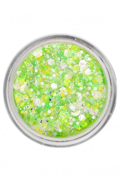 PXP pressed chunky glitter cream neon green candy 10 ml