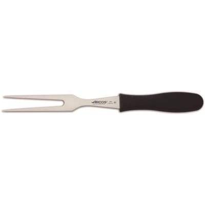 Fourchette à trancher - ARCOS - Prof 290325 - Acier inoxydable Nitrum - Lame 18 cm - Polypropylène noir