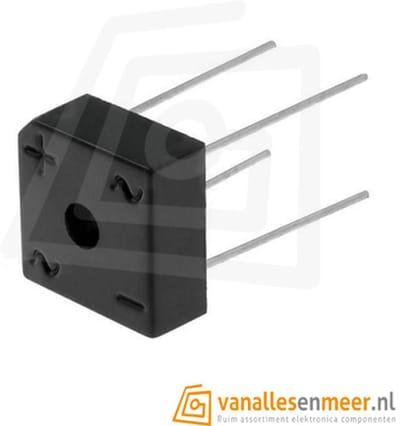 KBPC1010 Bruggelijkrichter 1000 V 10 A – Compacte Hoge-Stroom Diodebrug